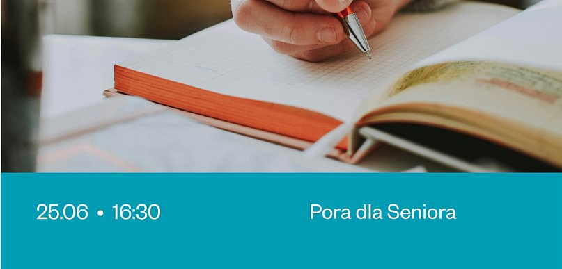 Seniorze, możesz pisać dzienniki