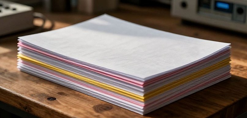 Druki samokopiujące, papier firmowy i pieczątka — papierowy obieg warsztatu i serw