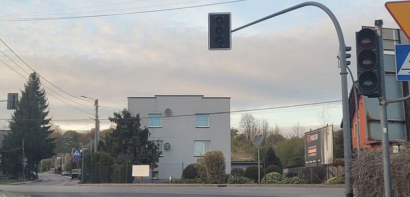 Poważna awaria sterownika na trzebińskim skrzyżowaniu