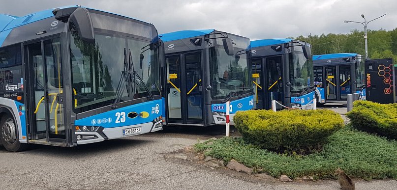 Nowe autobusy hybrydowe są już w Trzebini. Kiedy zaczną jeździć?