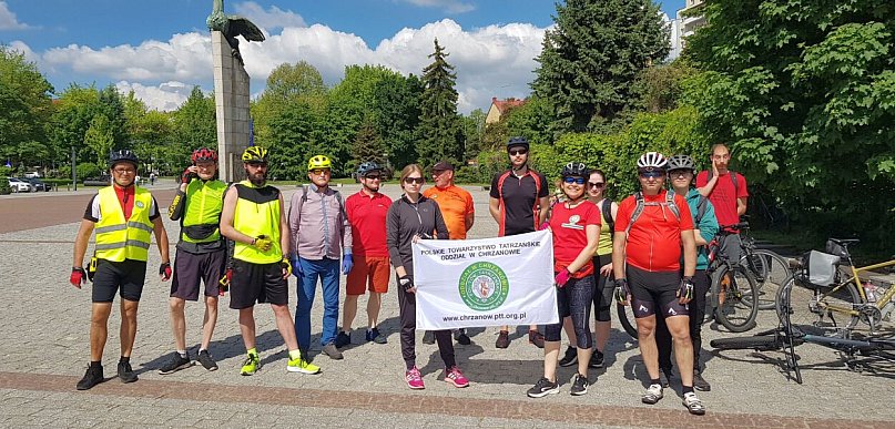 Rowerowa sobota z PTT Chrzanów. Były widoki, podjazdy i ognisko (WIDEO)