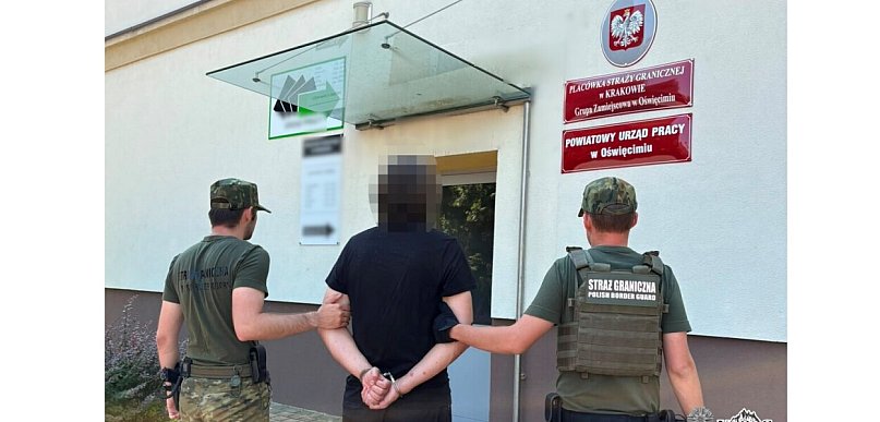 Akcja przed Zakładem Karnym w Trzebini. Na 30-latka czekali funkcjonariusze