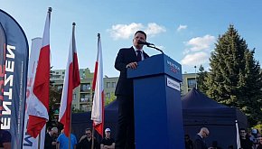 Sławomir Mentzen w Chrzanowie