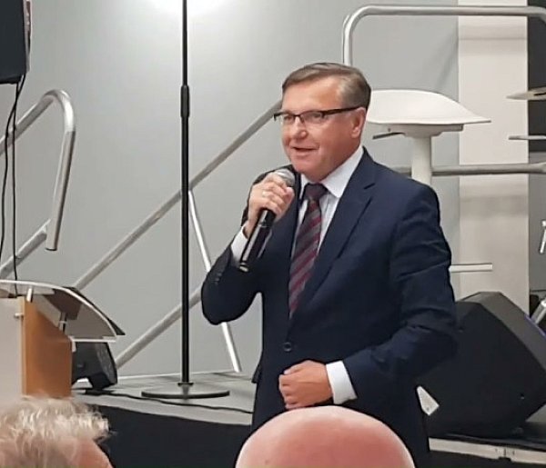 Otwarcie zmodernizowanej świetlicy w libiąskich Kosówkach